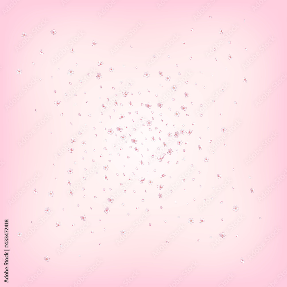 Sakura Cherry Blossom Confetti. Female Rich VIP Pastel Texture. Sakura Cherry Blossom Confetti. Female Rich VIP Pastel Texture.