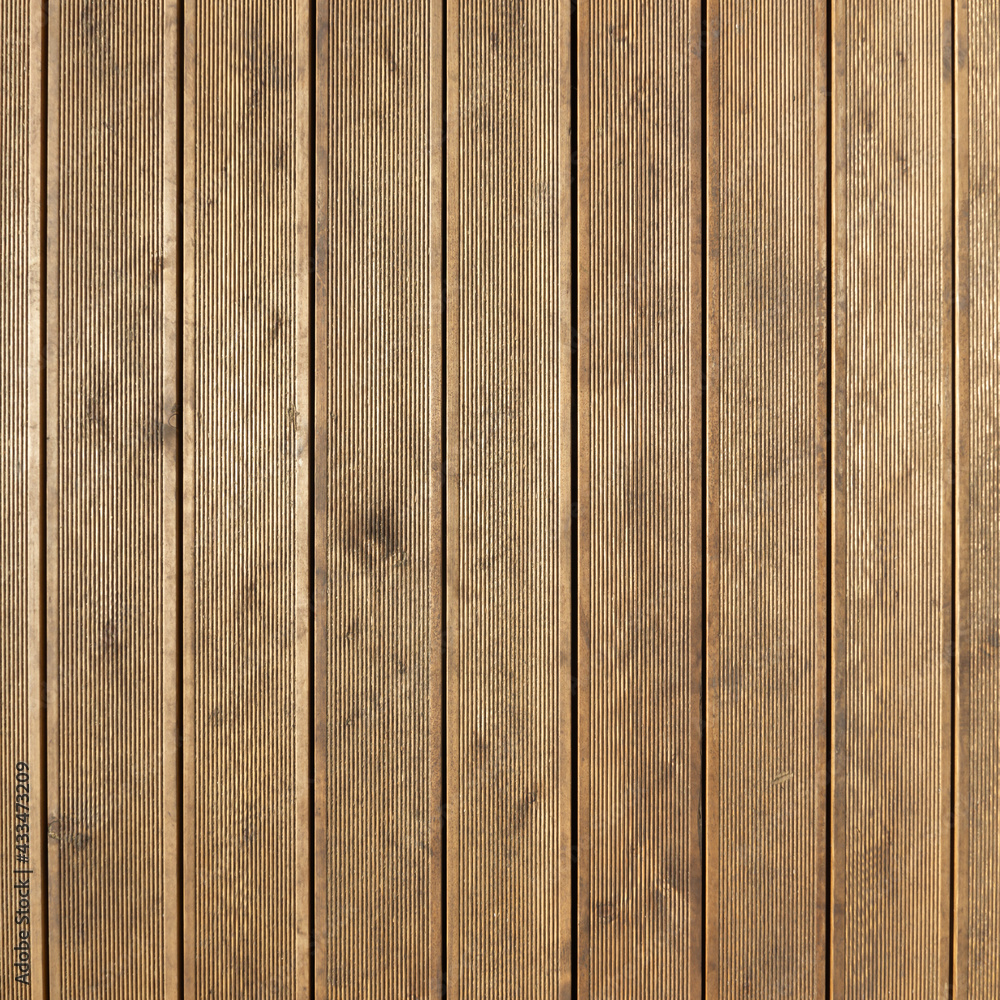 Naklejka premium Brown decking plank texture