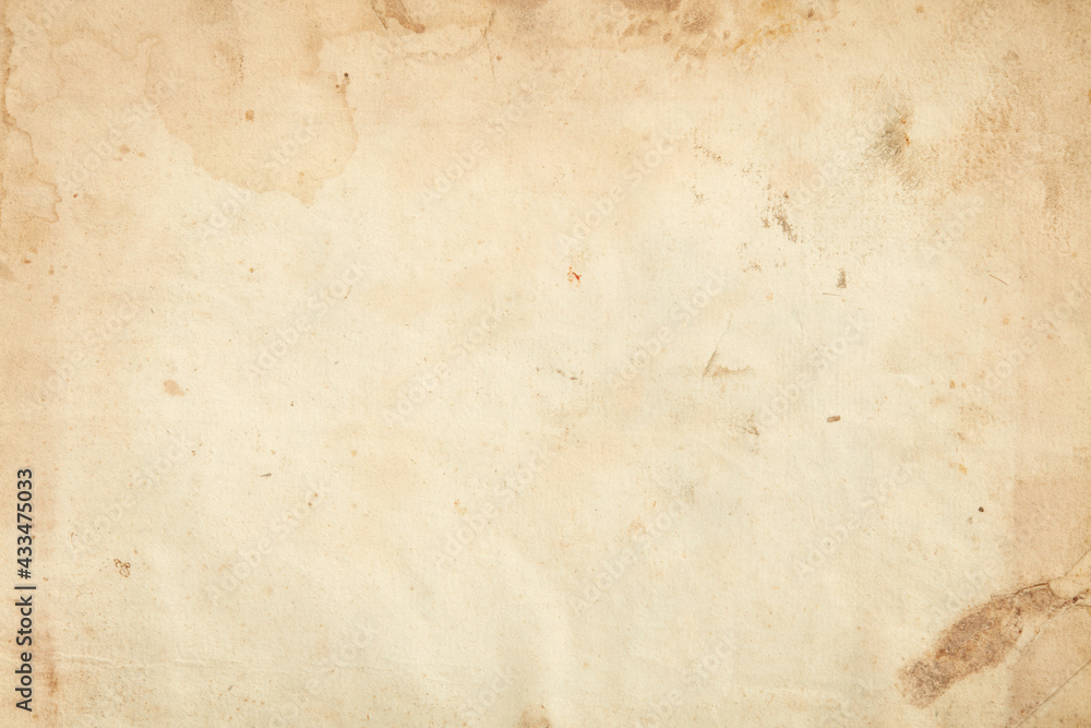 Old paper with stains and humidity signs texture background Old paper with stains and humidity signs texture background