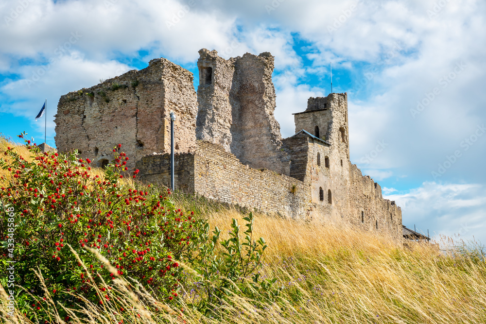 Medieval fortress ruins. Rakvere, Estonia
