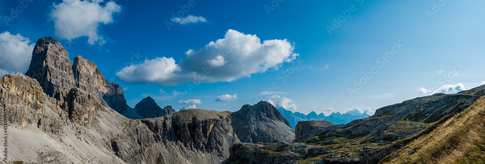 Dolomites mountains panorama
