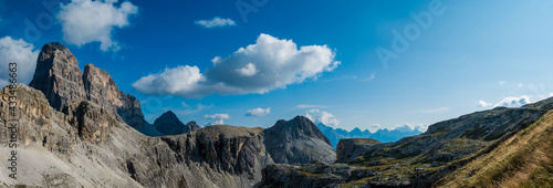Dolomites mountains panorama