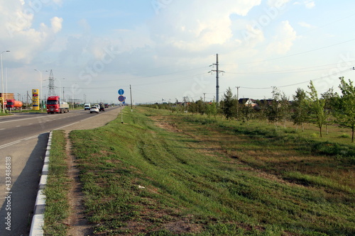 road in the city