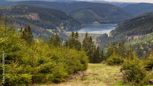 Die Ohra-Talsperre im Thüringer Wald