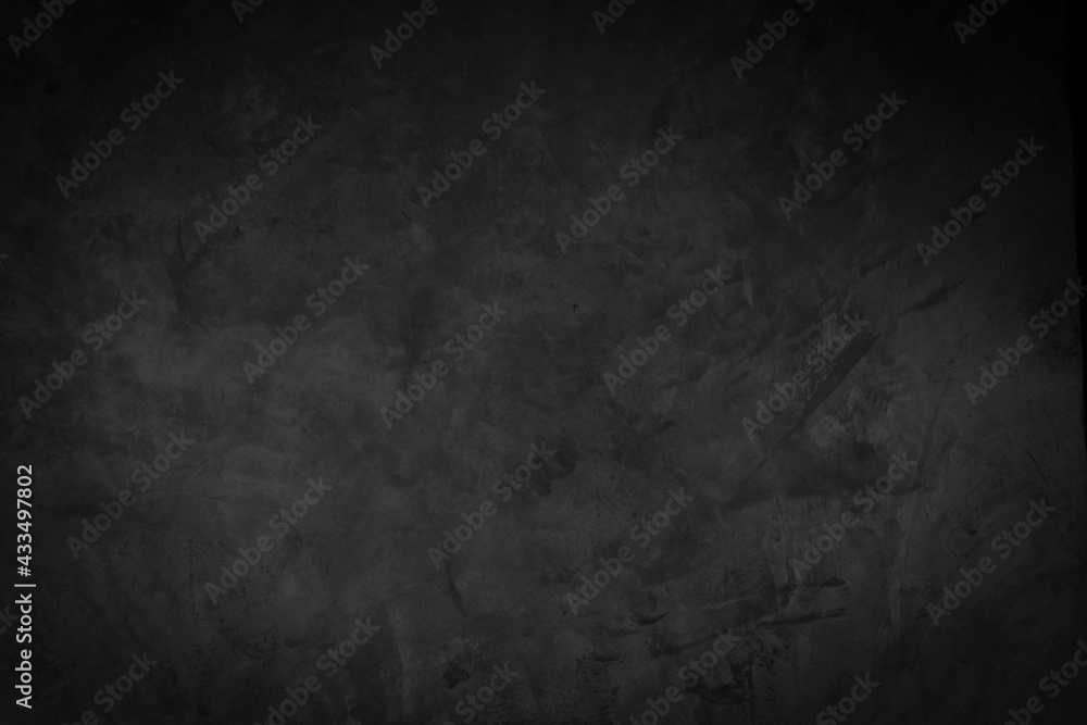 black wall texture or black background.