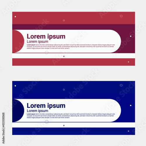 set of banners. banner design. web banner.