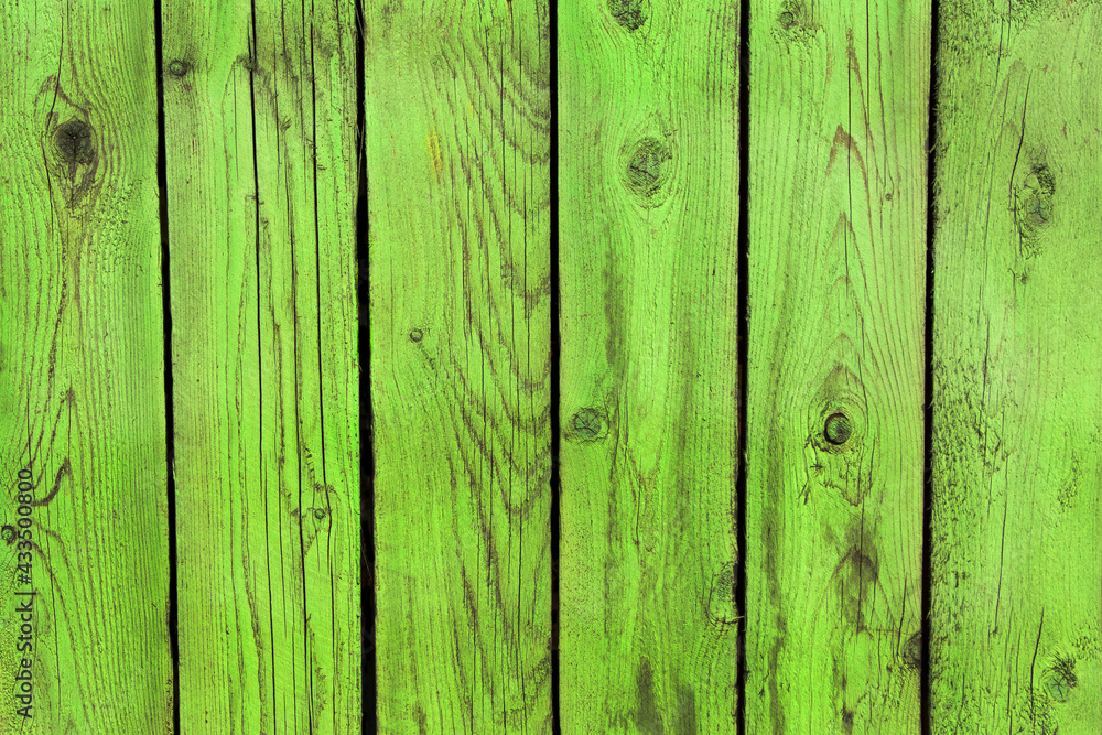 Plank texture Green wood planks Background green Plank texture Green wood planks Background green