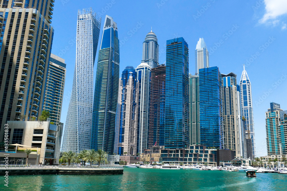 United Arab Emirates, Dubai, The Beach at JBR, Dubai Marina United Arab Emirates, Dubai, The Beach at JBR, Dubai Marina