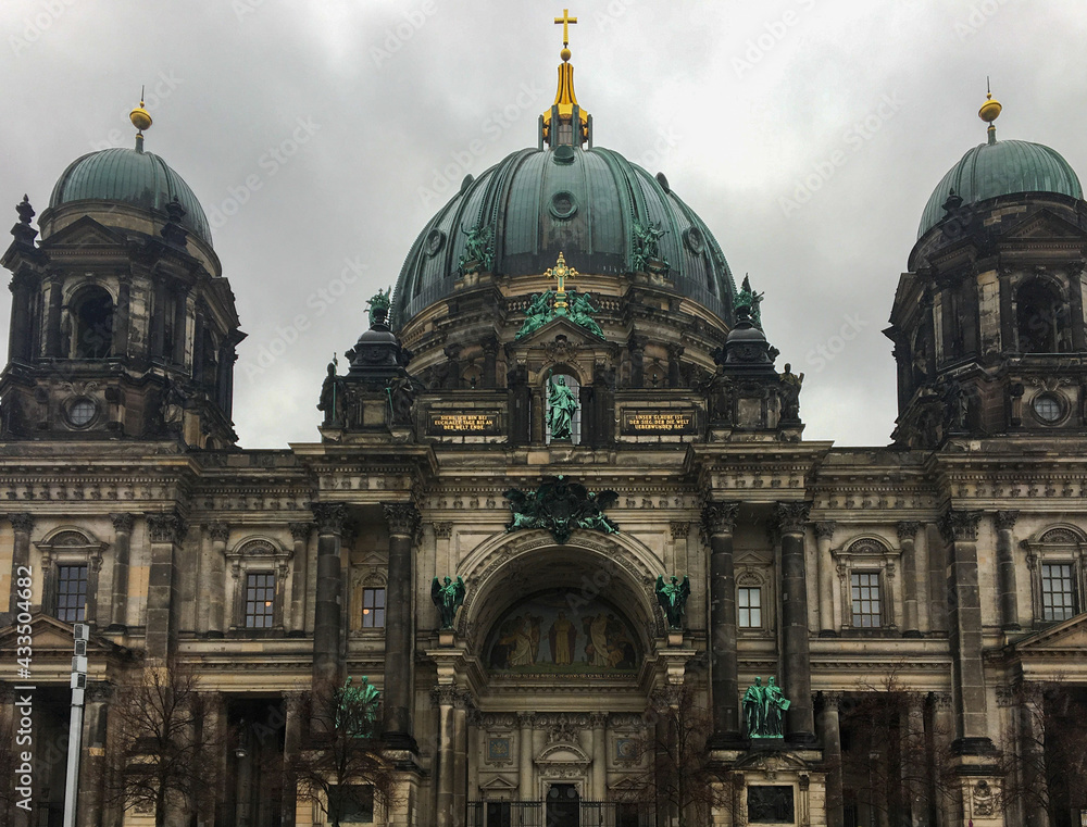View of the Berlin Cathedral Berliner Dom in Berlin. Berlin, Germany