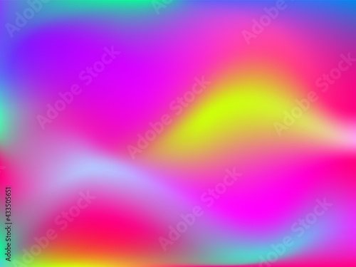 Holographic background. Bright, smooth mesh with a blurry futuristic pattern.