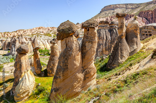 Unbelievable rocky nature of Cappadocia, Turkey