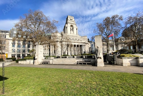 A view of the Tower Hill Memorial