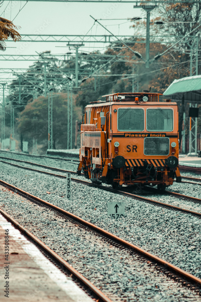 Obraz premium train on railway