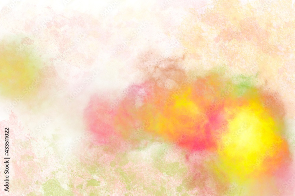 peach and mango abstract background