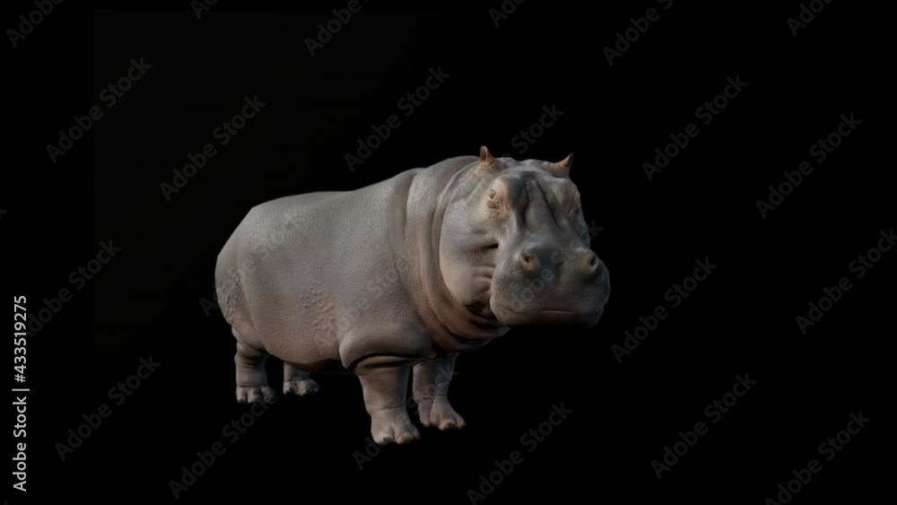 Hippo Looking With Alpha Channel
Hippo Looking With Alpha Channel