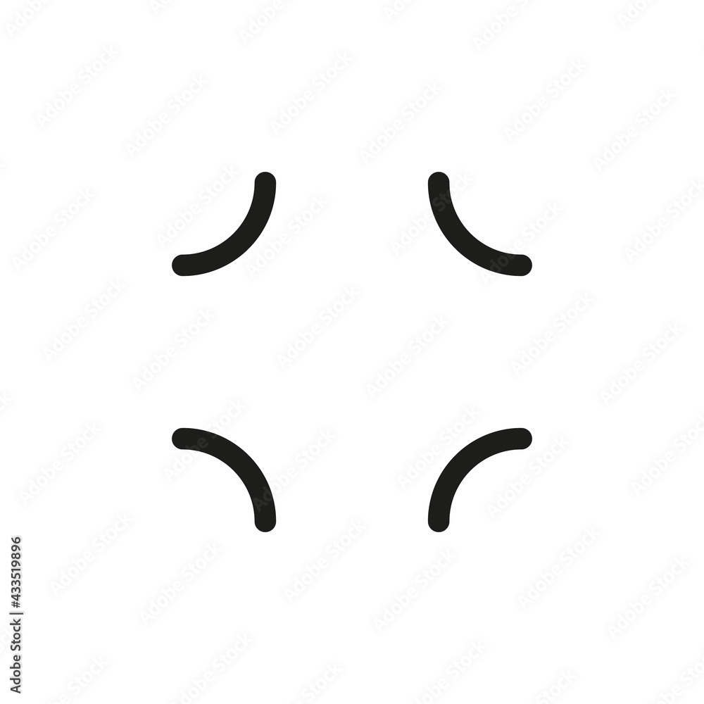 Minimize screen button icon for web and mobile UI design. Minimize screen button icon for web and mobile UI design.