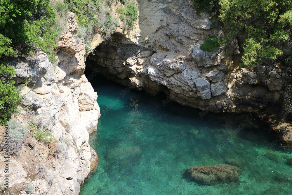 Bagni Regina Giovanna natural swimming pool in Sorrento, Italy