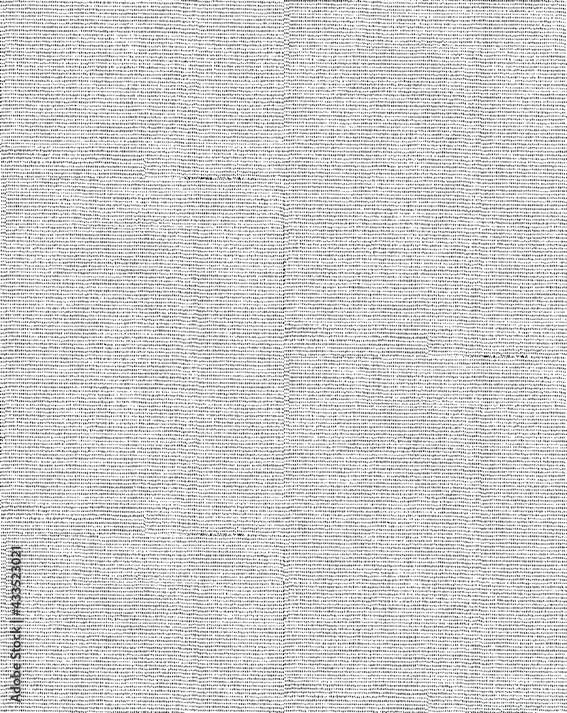 Rich, heavy fabric texture. Vector texture of weaving cloth. Grunge background. Abstract halftone vector illustration. Overlay for interesting effect and depth. Black isolated on white background. Rich, heavy fabric texture. Vector texture of weaving cloth. Grunge background. Abstract halftone vector illustration. Overlay for interesting effect and depth. Black isolated on white background.