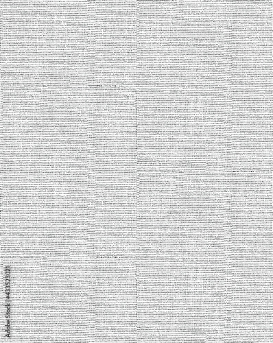 Rich, heavy fabric texture. Vector texture of weaving cloth. Grunge background. Abstract halftone vector illustration. Overlay for interesting effect and depth. Black isolated on white background.