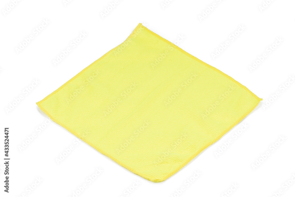 microfiber towel cloth isolated on white background. fabric for dusting and cleaning cut out microfiber towel cloth isolated on white background. fabric for dusting and cleaning cut out