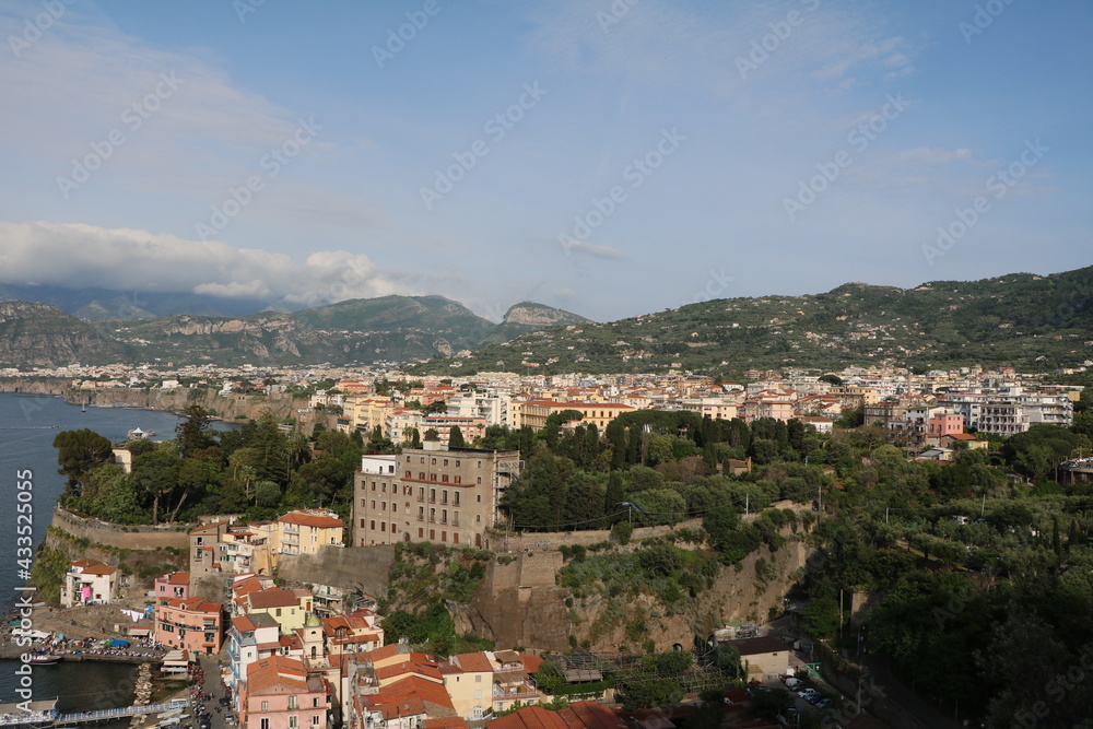 Holiday in Sorrento on the Gulf of Naples, Italy