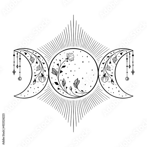 Triple moon