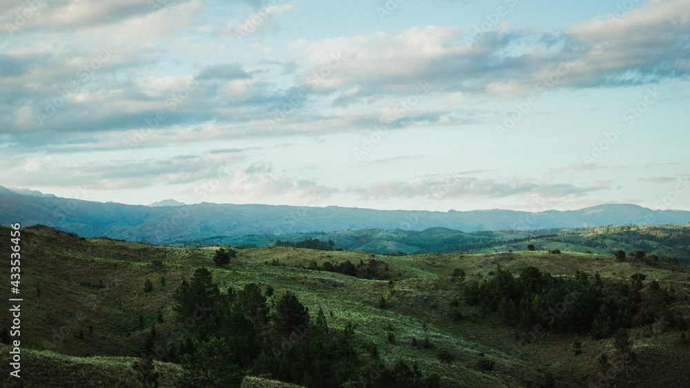 Fototapeta premium Hills landscape