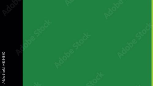 The transition of wipe graphics animated various green backgrounds. 4K resolution with alpha channel.