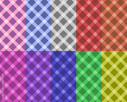 Seamless patterns vector