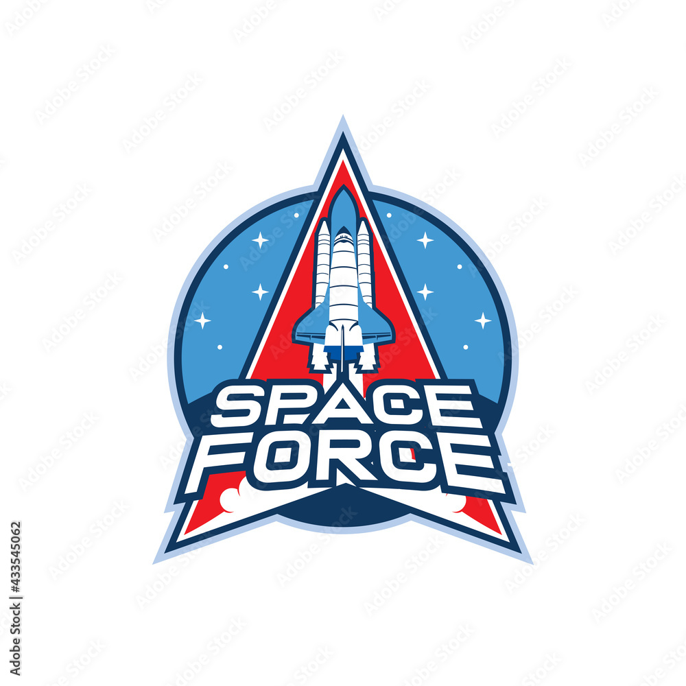 Space Force Fantasy logo and bagde design, perfect for tshirt design ...