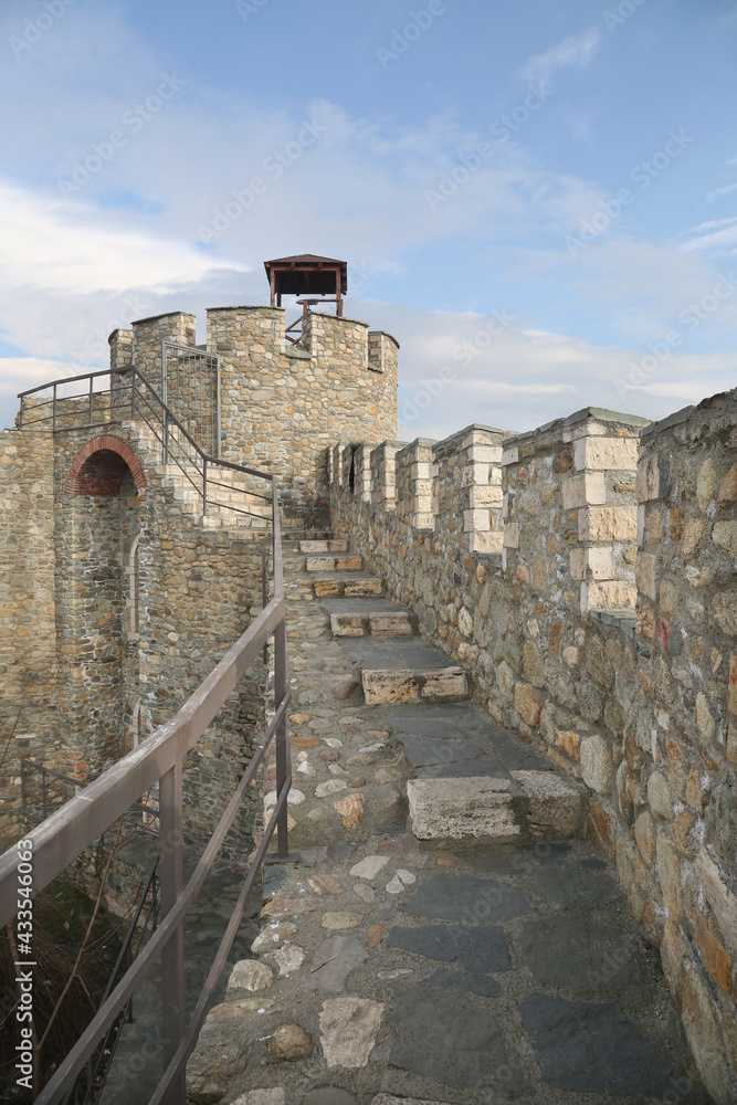 Skopje Fortress at Skopje in Macedonia.