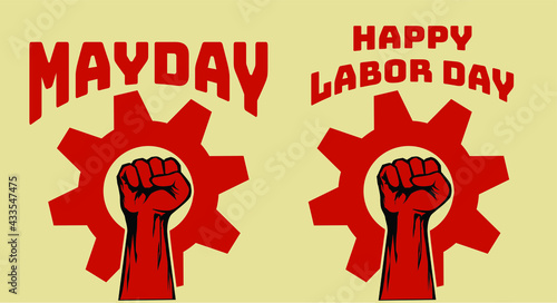 Fist Hand Mayday Symbol