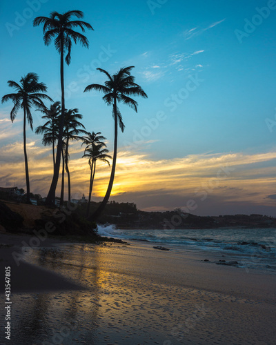 sunset on the beach © Fabio Rodrigues