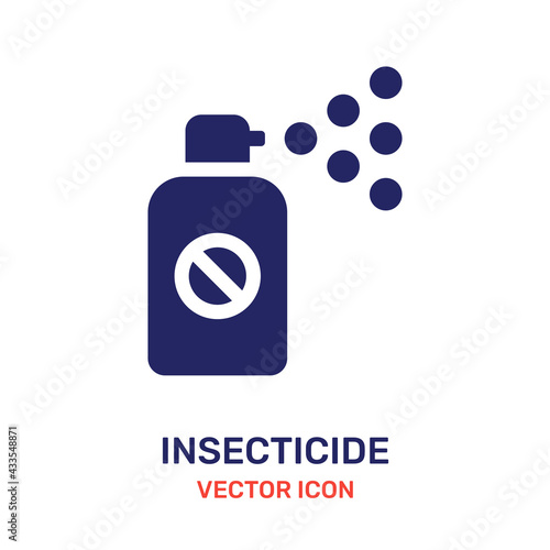 Insecticide spray icon
