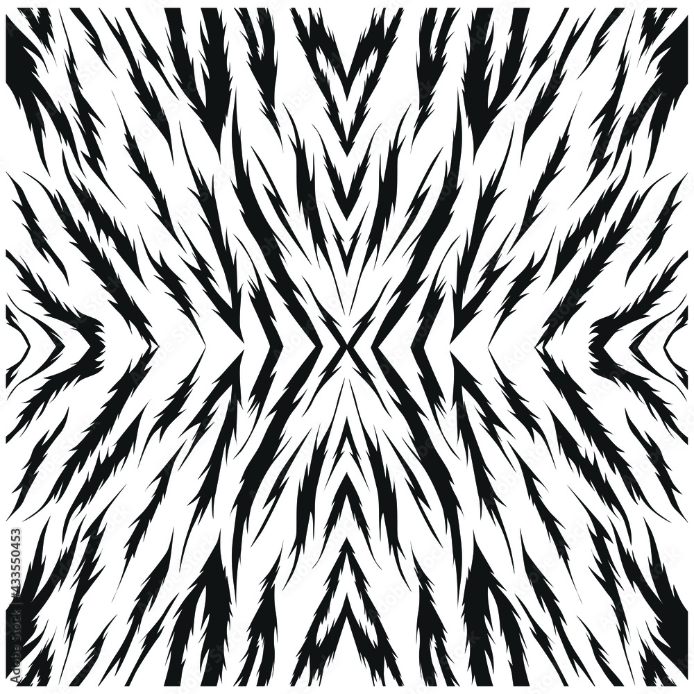 tiger skin pattern vector tiger skin pattern vector