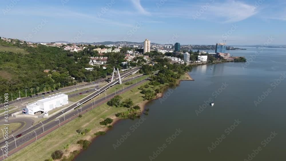 Road beside Guabia River, south of Porto Alegre Road beside Guabia River, south of Porto Alegre