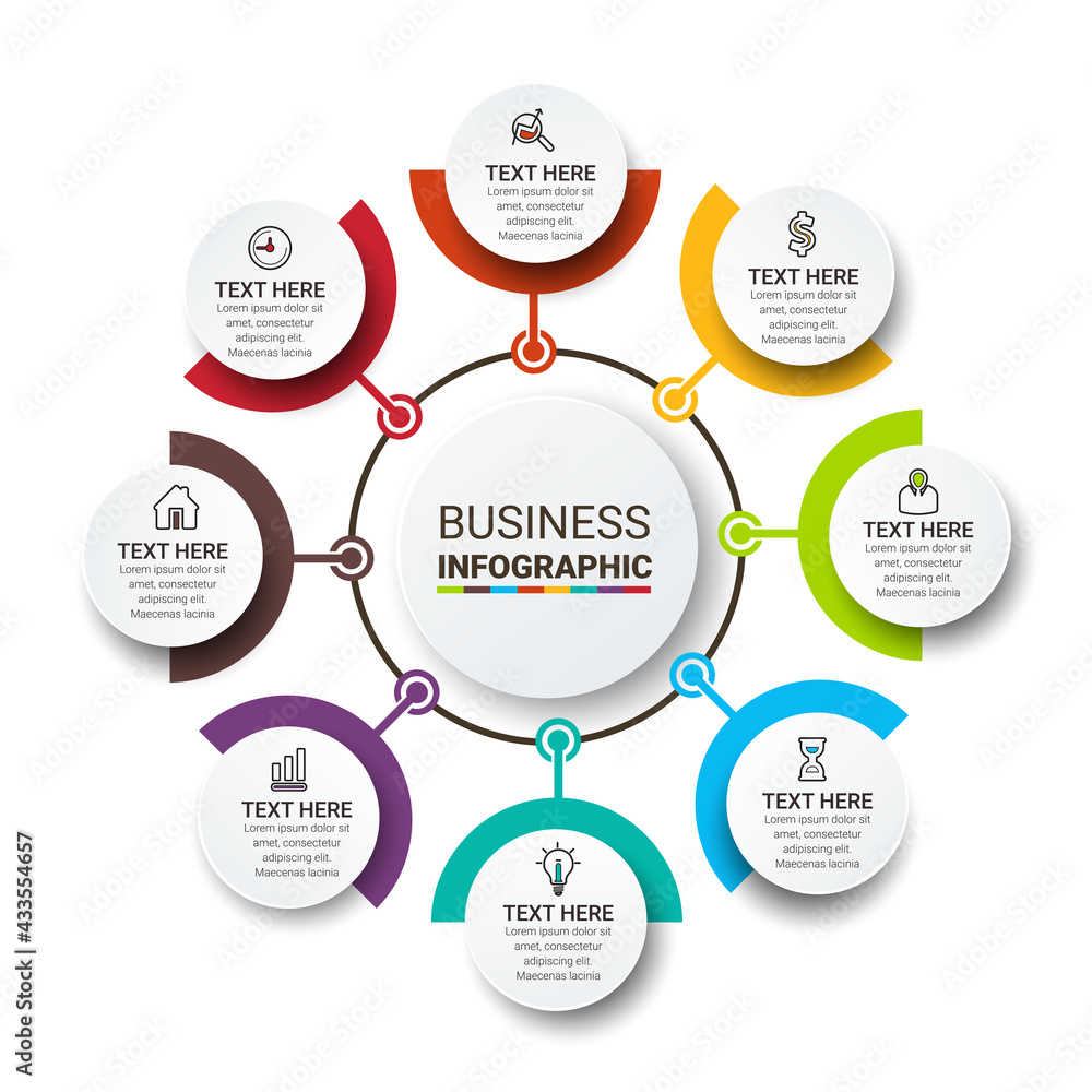 Infographics design vector and marketing icons. Can be used for process diagram, presentations, workflow layout, banner, flow chart, info graph.
Infographics design vector and marketing icons. Can be used for process diagram, presentations, workflow layout, banner, flow chart, info graph.