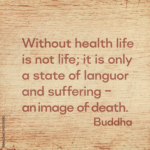 health life Buddha wood