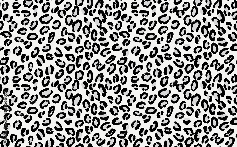 Abstract modern leopard seamless pattern. Animals trendy background. Grey and black decorative vector stock illustration for print, card, postcard, fabric, textile. Modern ornament of stylized skin Abstract modern leopard seamless pattern. Animals trendy background. Grey and black decorative vector stock illustration for print, card, postcard, fabric, textile. Modern ornament of stylized skin