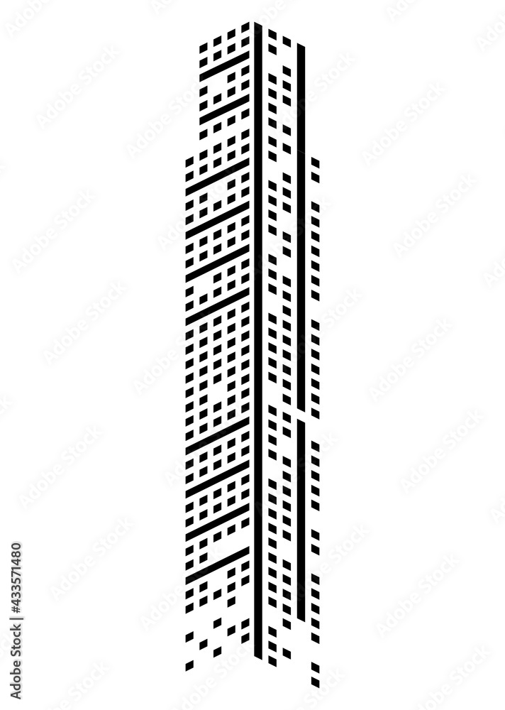 building skyscraper monochrome