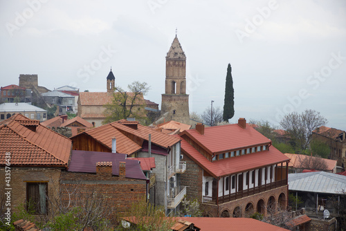 Wallpaper Mural View of the city of Sighnaghi in Georgia  Torontodigital.ca