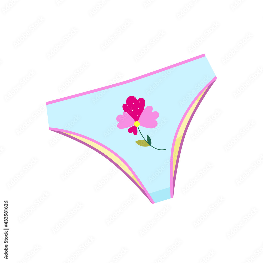 Premium Vector  Isolated colorful panties for women female