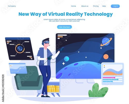 people using virtual reality glasses playing games that are displayed on the big screen