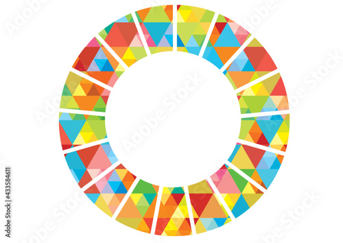 SDGs　カラフルなイメージ背景デザイン