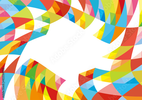 SDGs　カラフルなイメージ背景デザイン