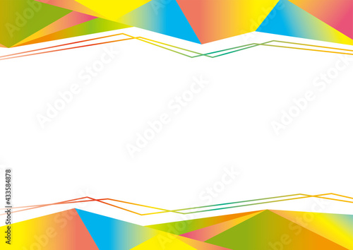 SDGs　カラフルなイメージ背景デザイン