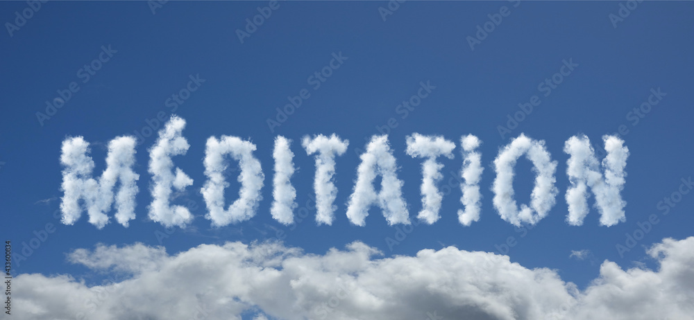 Fototapeta premium nuages méditation
