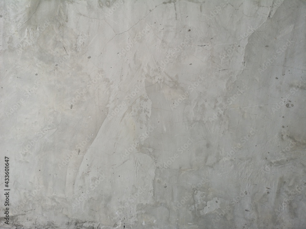Naklejka premium Empty grey concrete wall texture material cement background paper art card light space abstract backdrop banner blank border grey gradient design decoration board