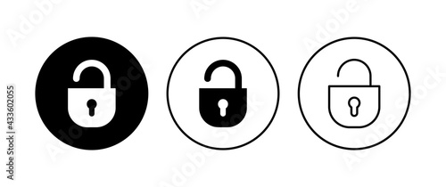 Lock icon set. Padlock icon vector. Encryption icon. Security symbol