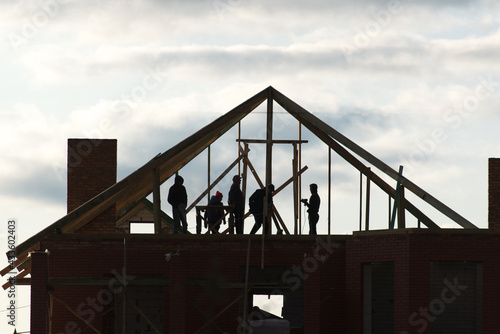 house roof construction